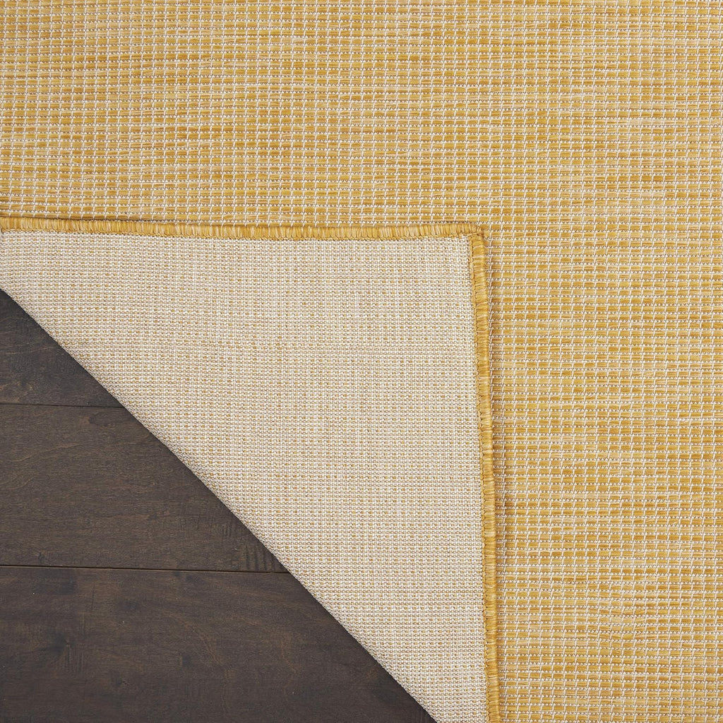Positano Yellow 8' x 10' Area Rug - Easy Clean, Non Shedding, Bed Room, Living Room, Dining Room, Kitchen (8' x 10')