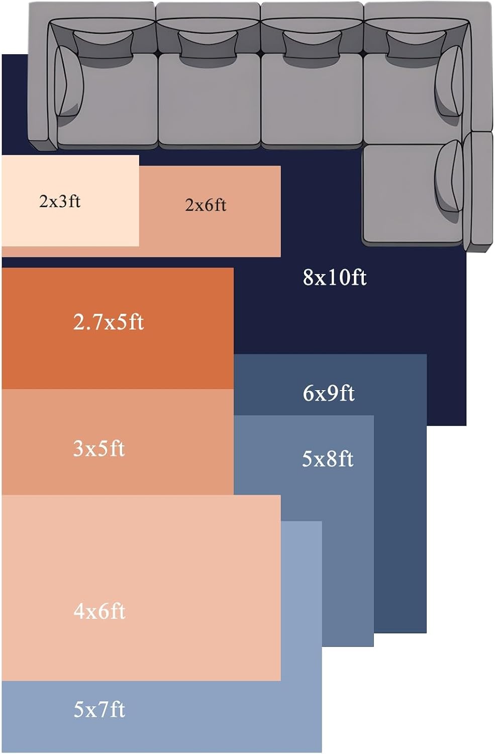 Winter Yellow Snowflake 2x3 Area Rugs for Living Room, Christmas White Snowflake Navy Non Slip Floor Mat Washable Low-Profile Indoor Carpet for Bedroom, Dining Room, Bathroom