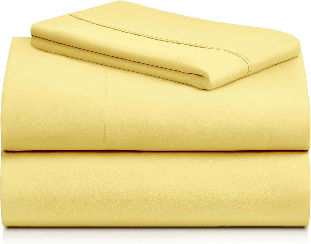 Twin XL Sheets Set, Cooling & Soft Deep Pocket Bed Sheets, 3PC
