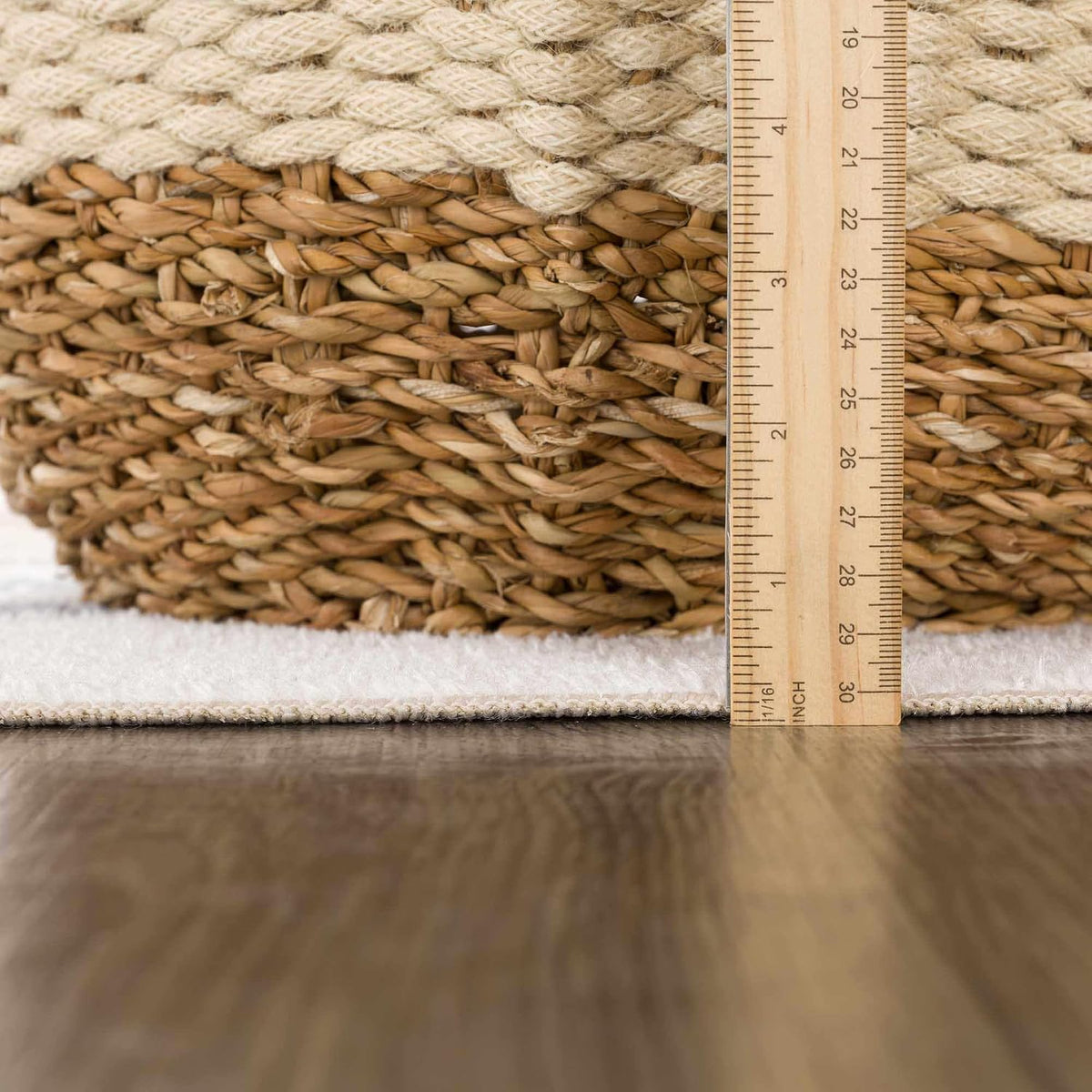Vaughan Machine Washable Small Area Rug for Door Mat - Bohemian Vintage Distressed - Rainbow Contemporary Striped Carpet - Colorful, Red, Yellow, Beige - 2' x 3'